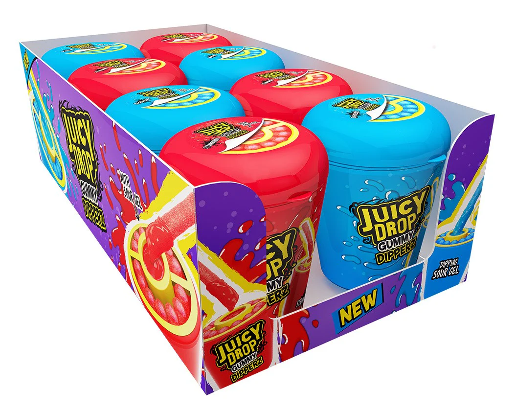 Bazooka Juicy Drop Gummy Dipperz 8 x 96g - Image 3