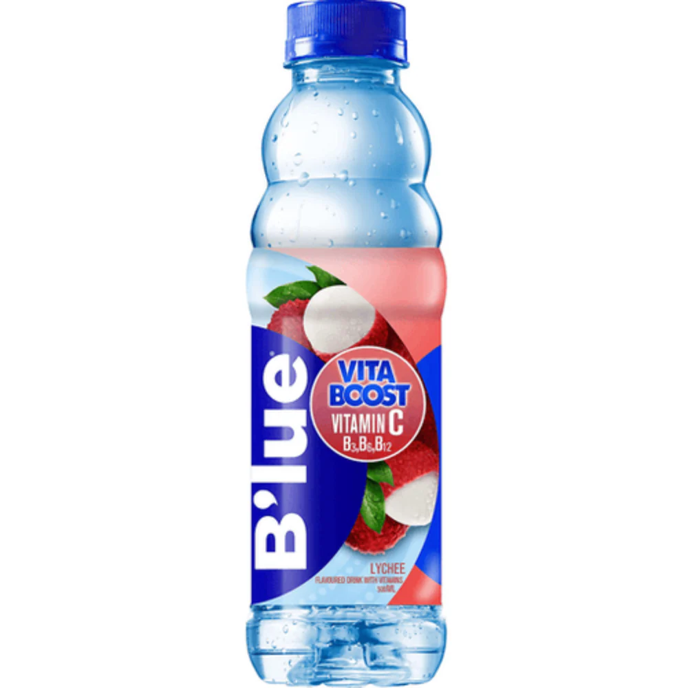 B'lue Vitamin Drinks Lychee 24 x 500ml