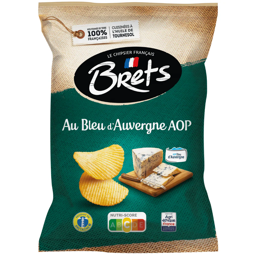 Brets Flavour Auvergne AOP Cheese 10 x 125g