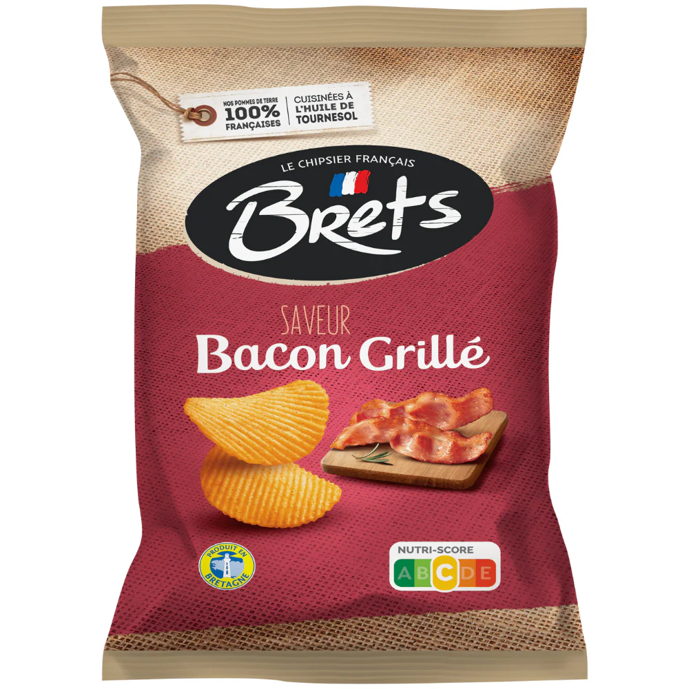 Brets Flavour Grilled Bacon 10 x 125g