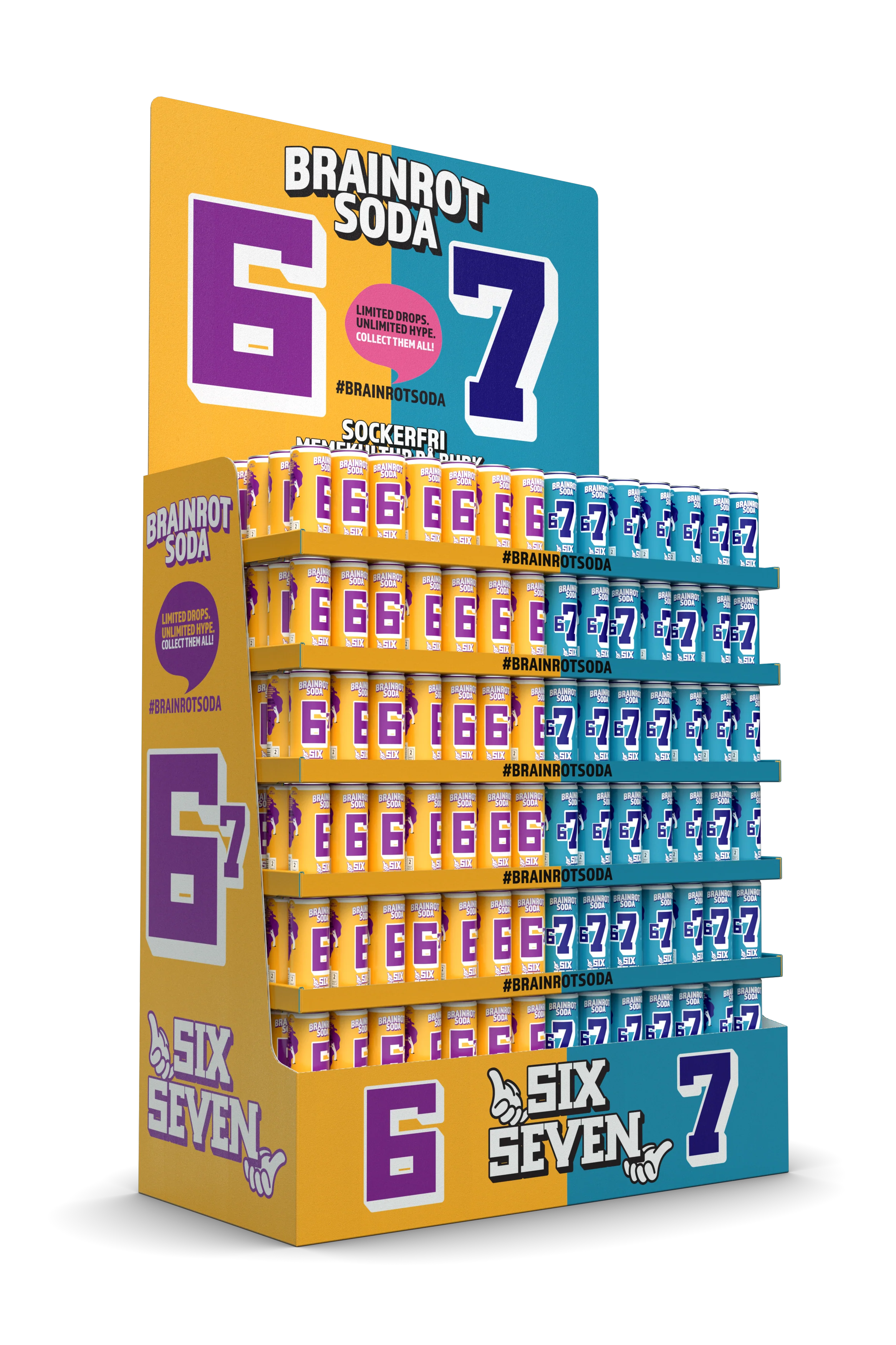 Display Brainrot Six/Seven