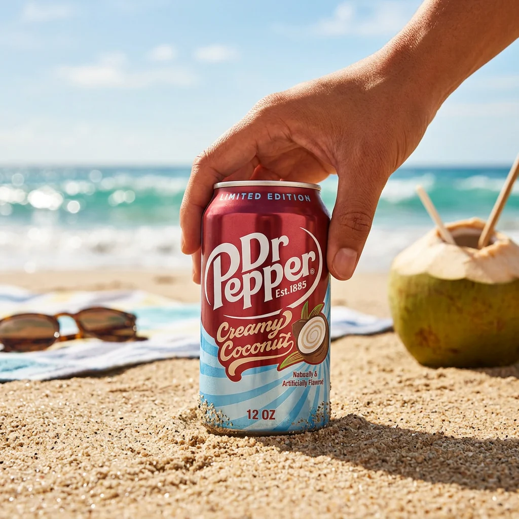 Dr Pepper Creamy Coconut 12 x 355ml - Image 3