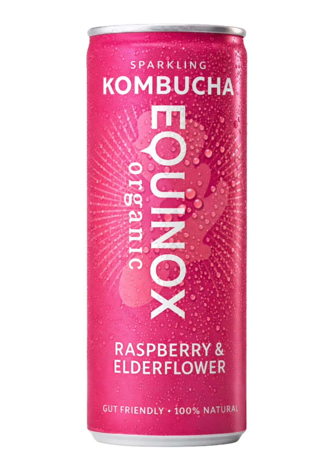 Equinox Organic Kombucha Raspberry Elderflower 12 x 250ml