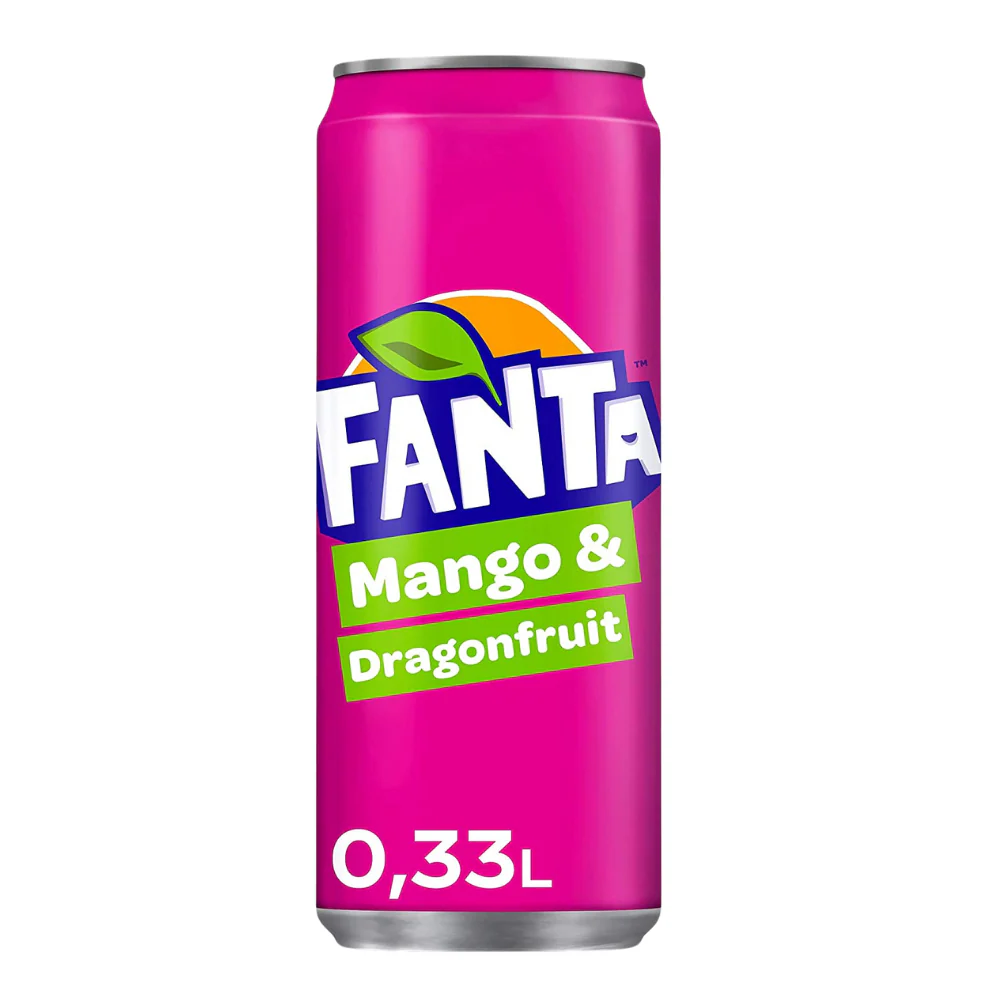 Fanta Mango & Dragonfruit 24 x 330ml