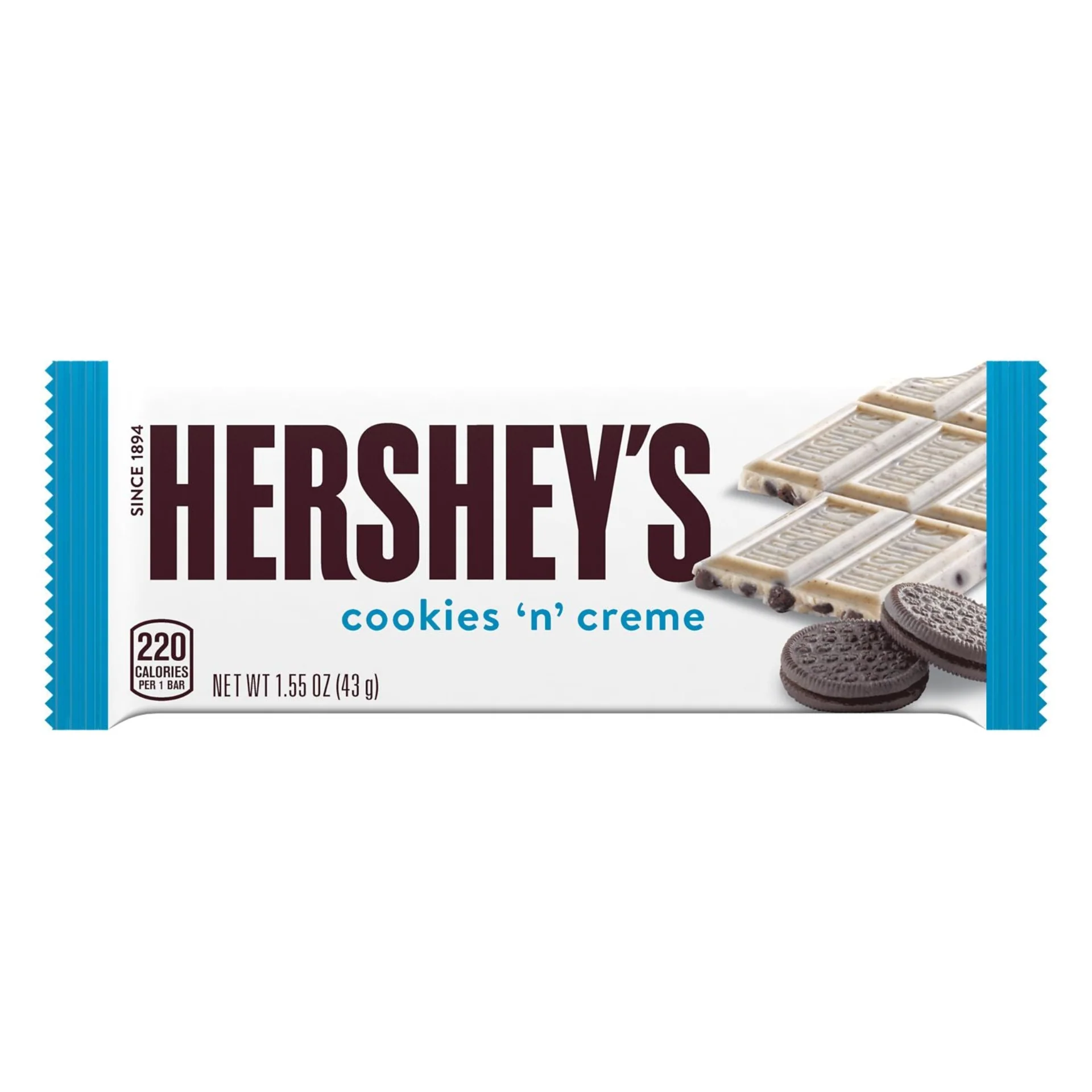 Hershey's Bar Cookies & Cream 36 x 43g