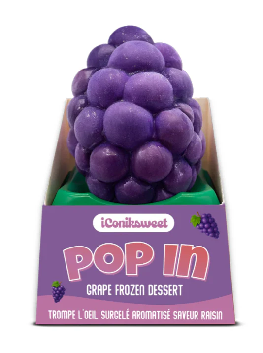 iConiksweet Pop In Trompe L'oeil Grape 12 x 75g