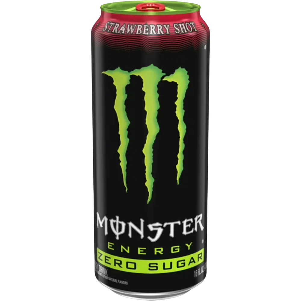 Monster Strawberry Shot Zero Sugar 24 x 473ml