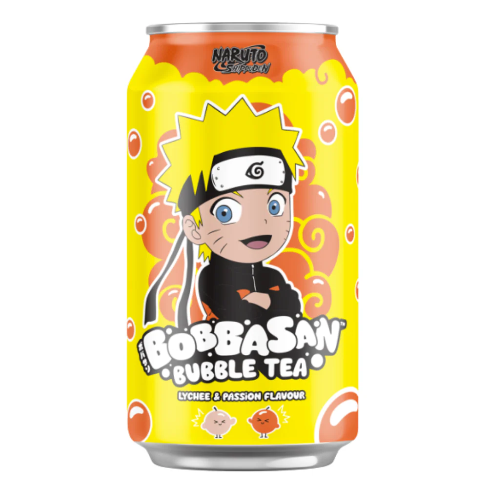 Naruto Bubble Tea Lychee & Passion 24 x 320ml