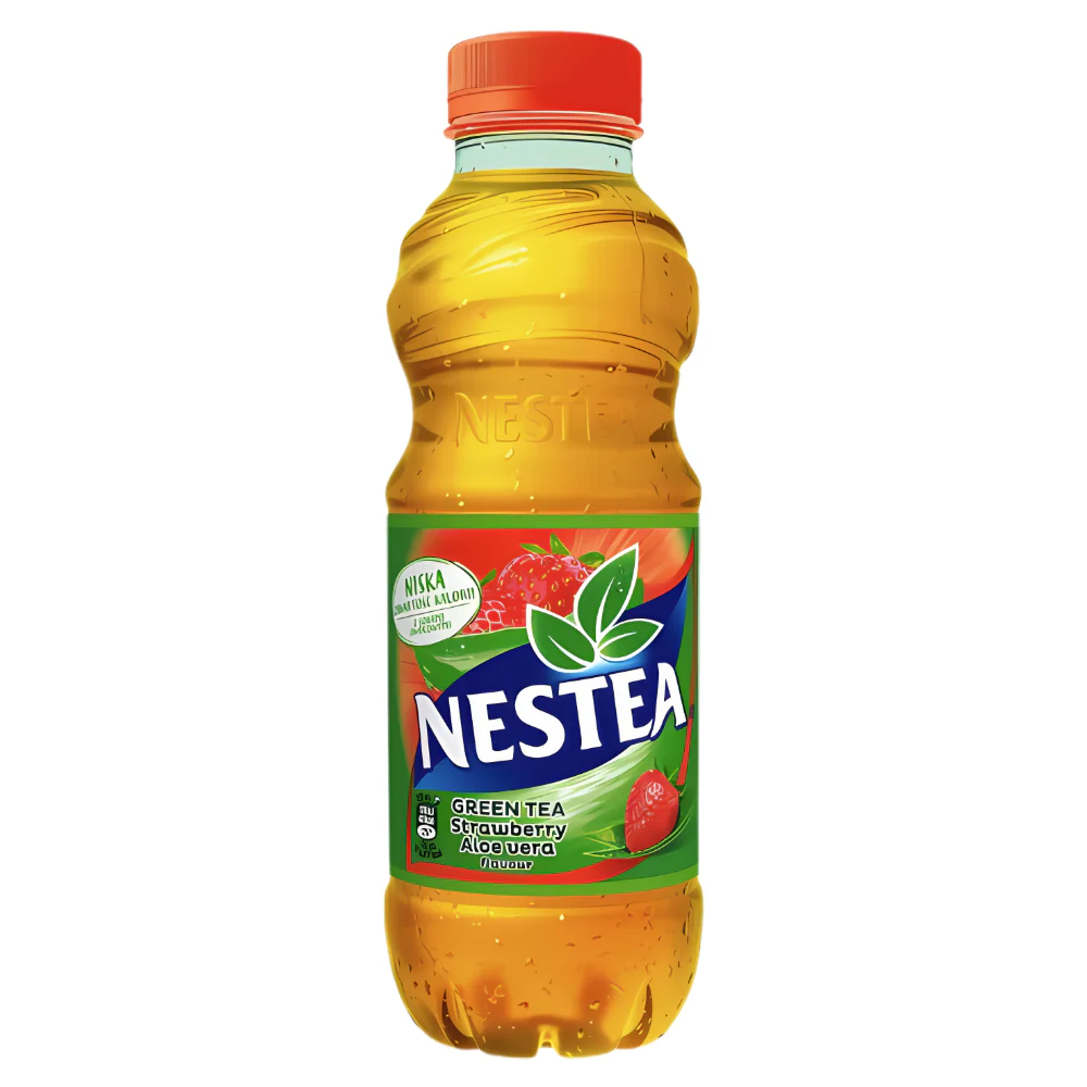 Nestea Green Tea Strawberry & Aloe Vera 12 x 500ml DDM 2026-01