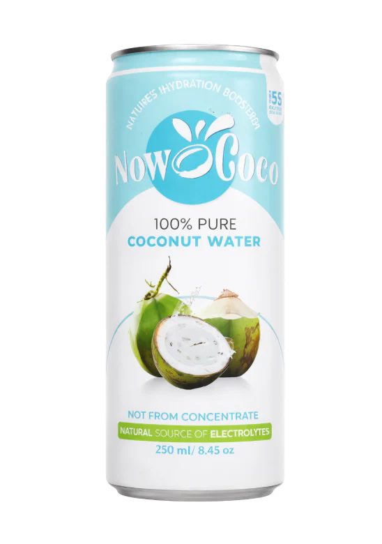 Now Coco Pure Coconut Water 12 x 250ml