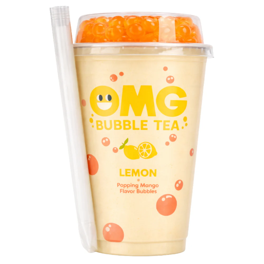 OMG Bubble Tea Lemon and Mango 10 x 265ml