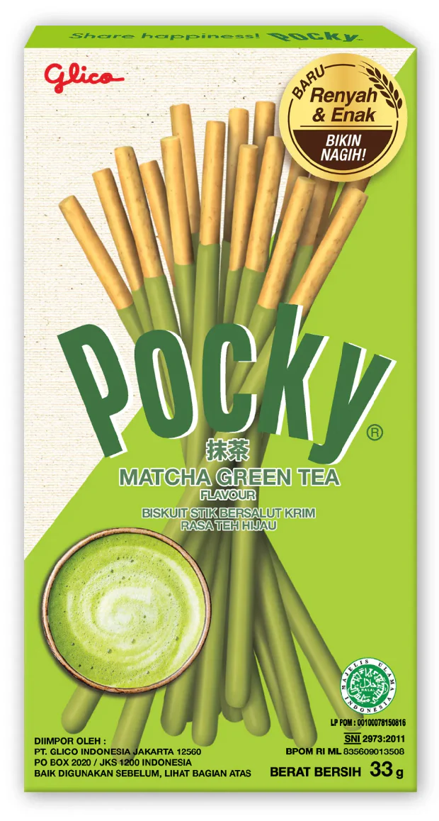Pocky Green Tea Matcha 10 x 33g
