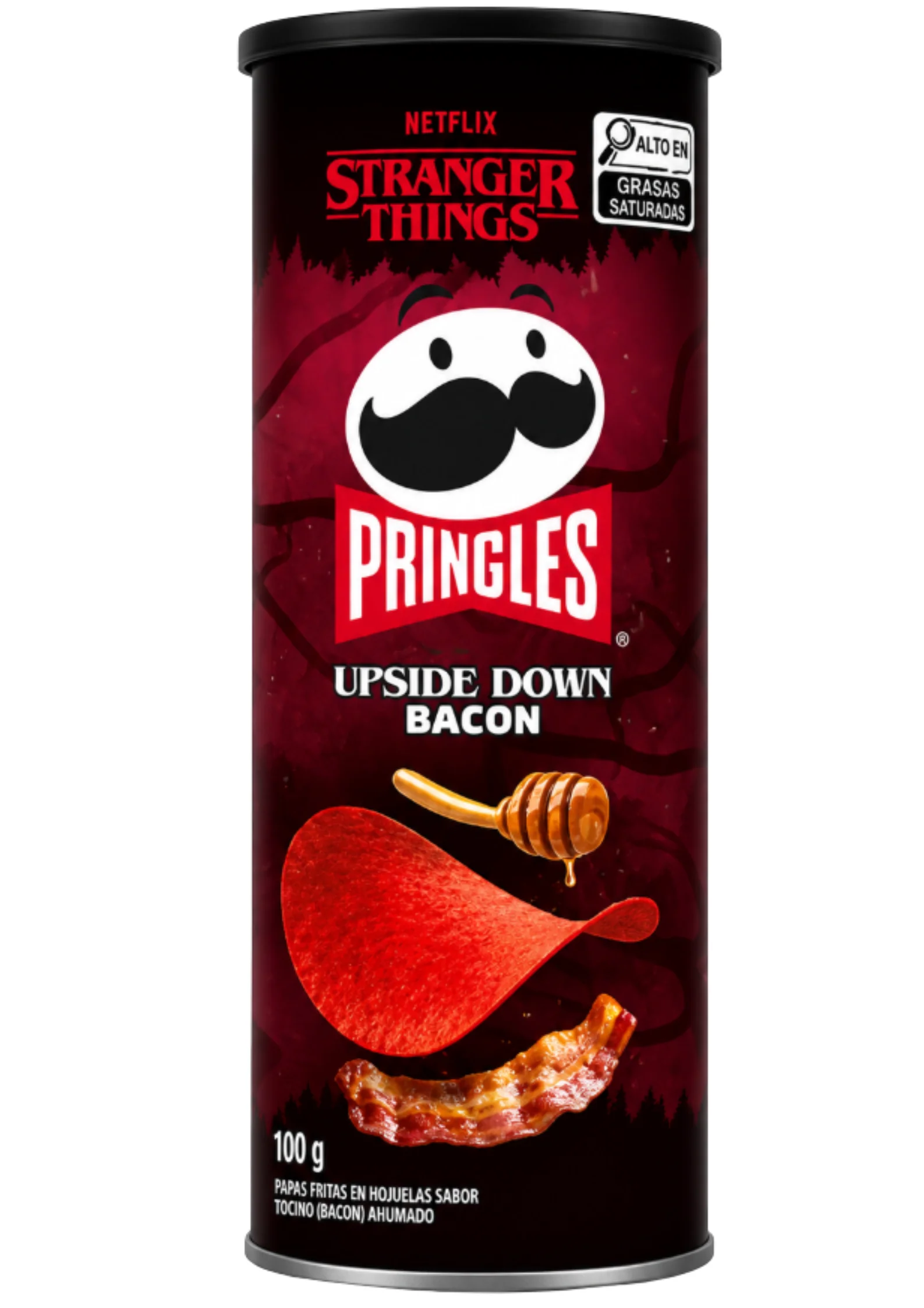 Pringles Netflix Stranger Things Upside Down Bacon 18 x 100g