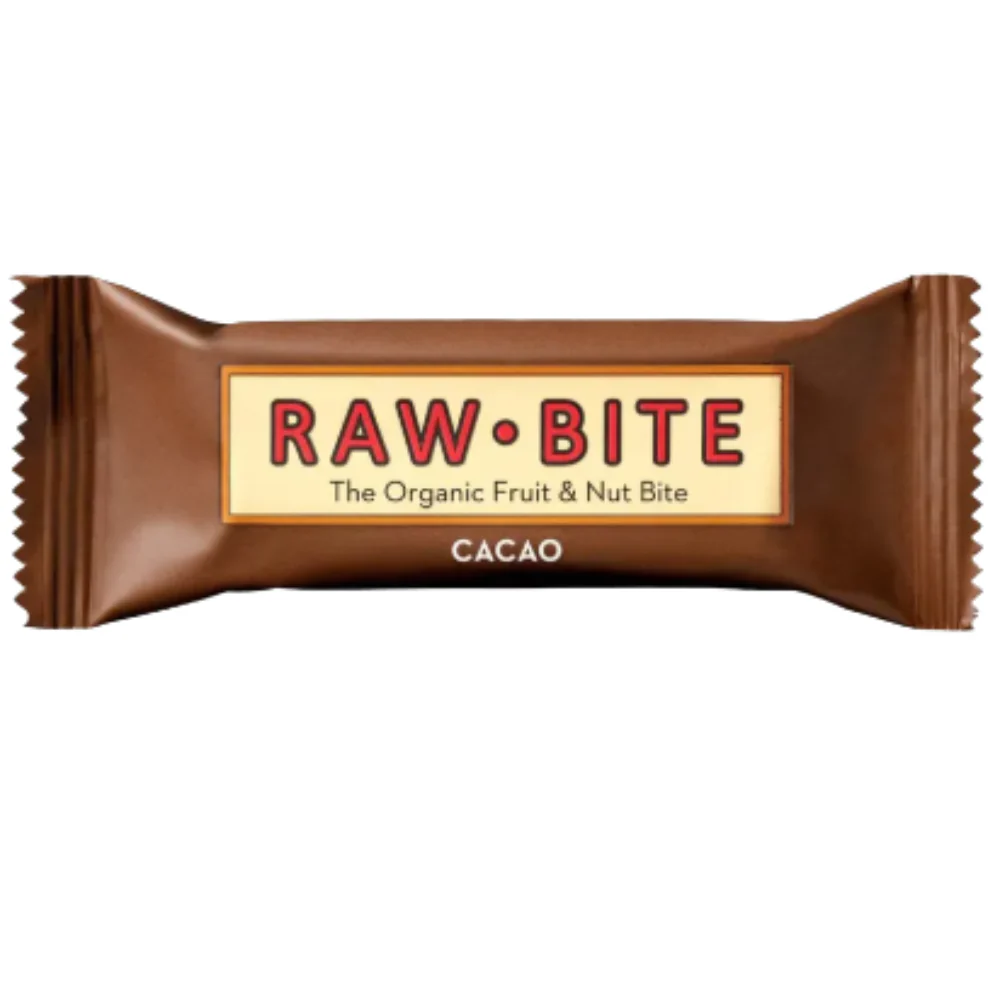 Rawbite Organic Fruit & Nut Cacao 12 x 50g