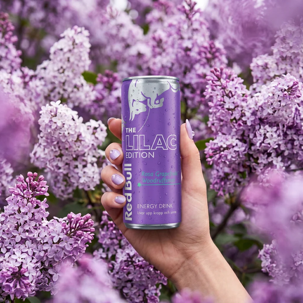 Red Bull Drink Lilac Edition Pink Grapefruit & Woodruff 24 x 250ml - Image 3