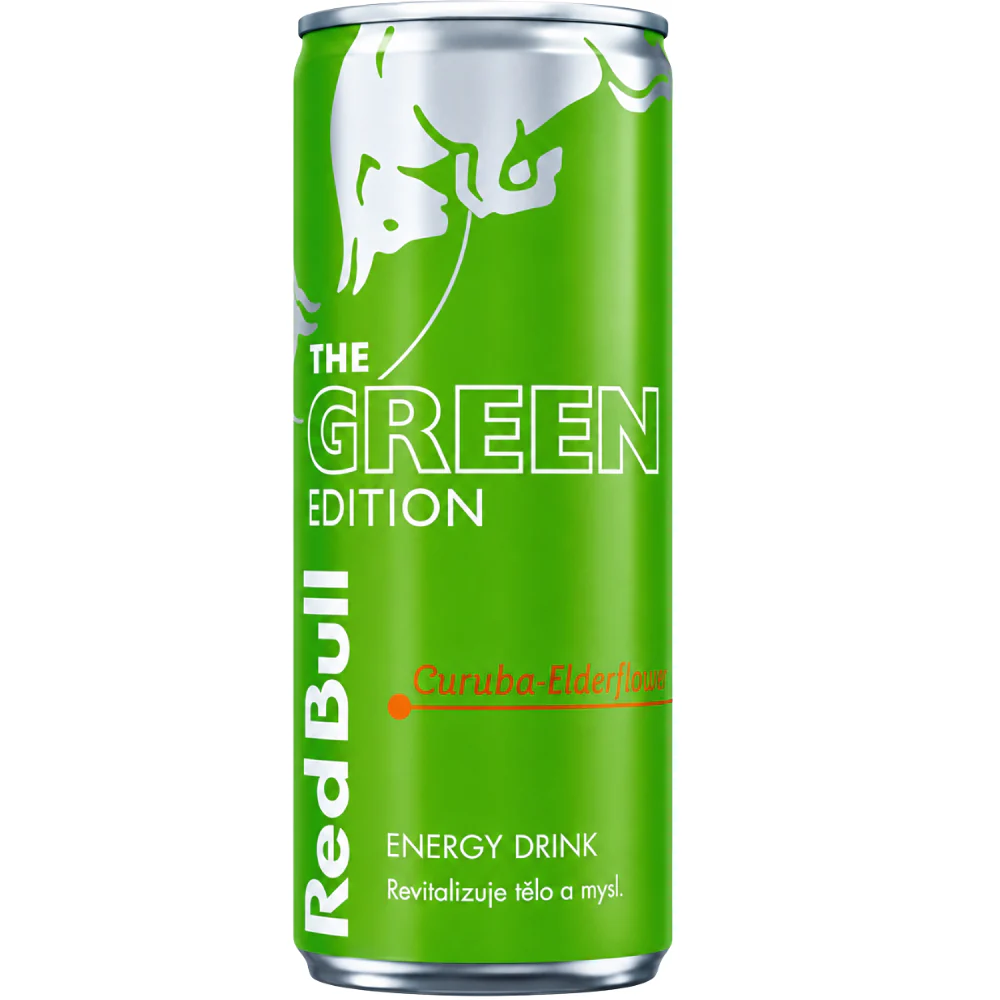 Red Bull Energy Drink Green Edition Curuba & Elderflower 12 x 250ml