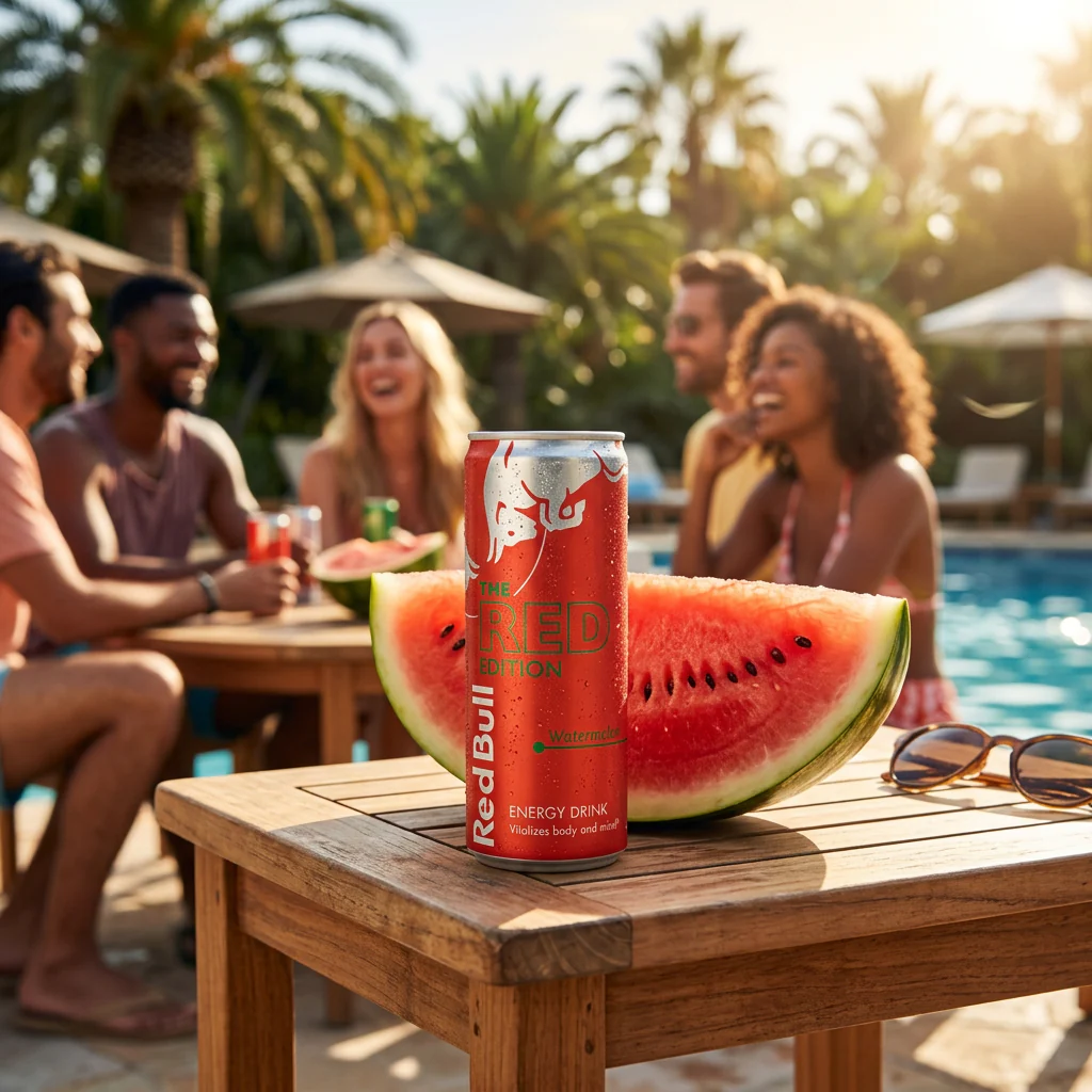 Red Bull Energy Drink Watermelon 24 x 250ml - Image 3