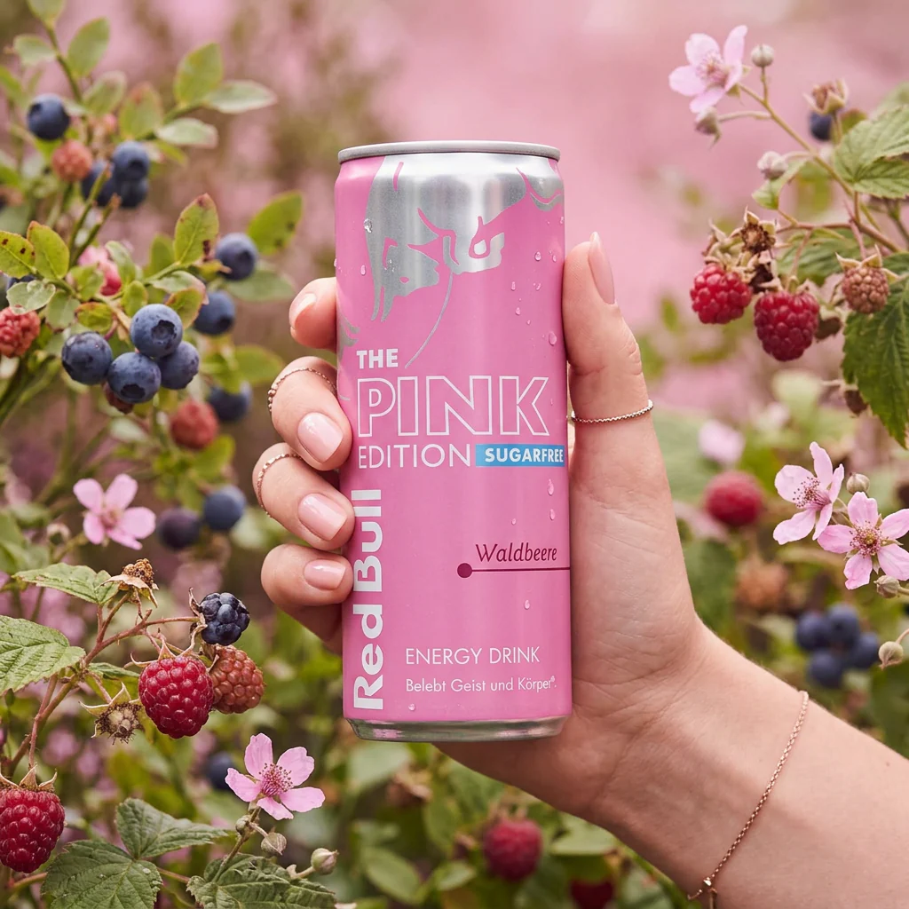 Red Bull Energy The Pink Edition Wild Berry 24 x 250ml - Image 3
