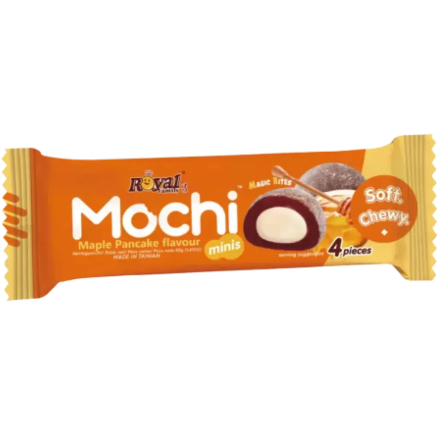 Royal Family Mochi Mini Maple Pancake 12 x 40g
