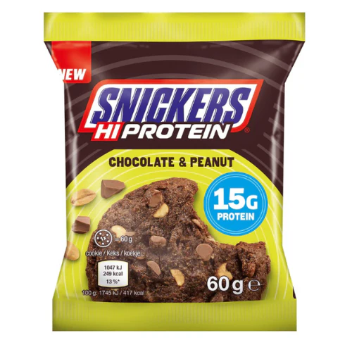 Snickers Protein Cookie Chocolate & Peanut 12 x 60g