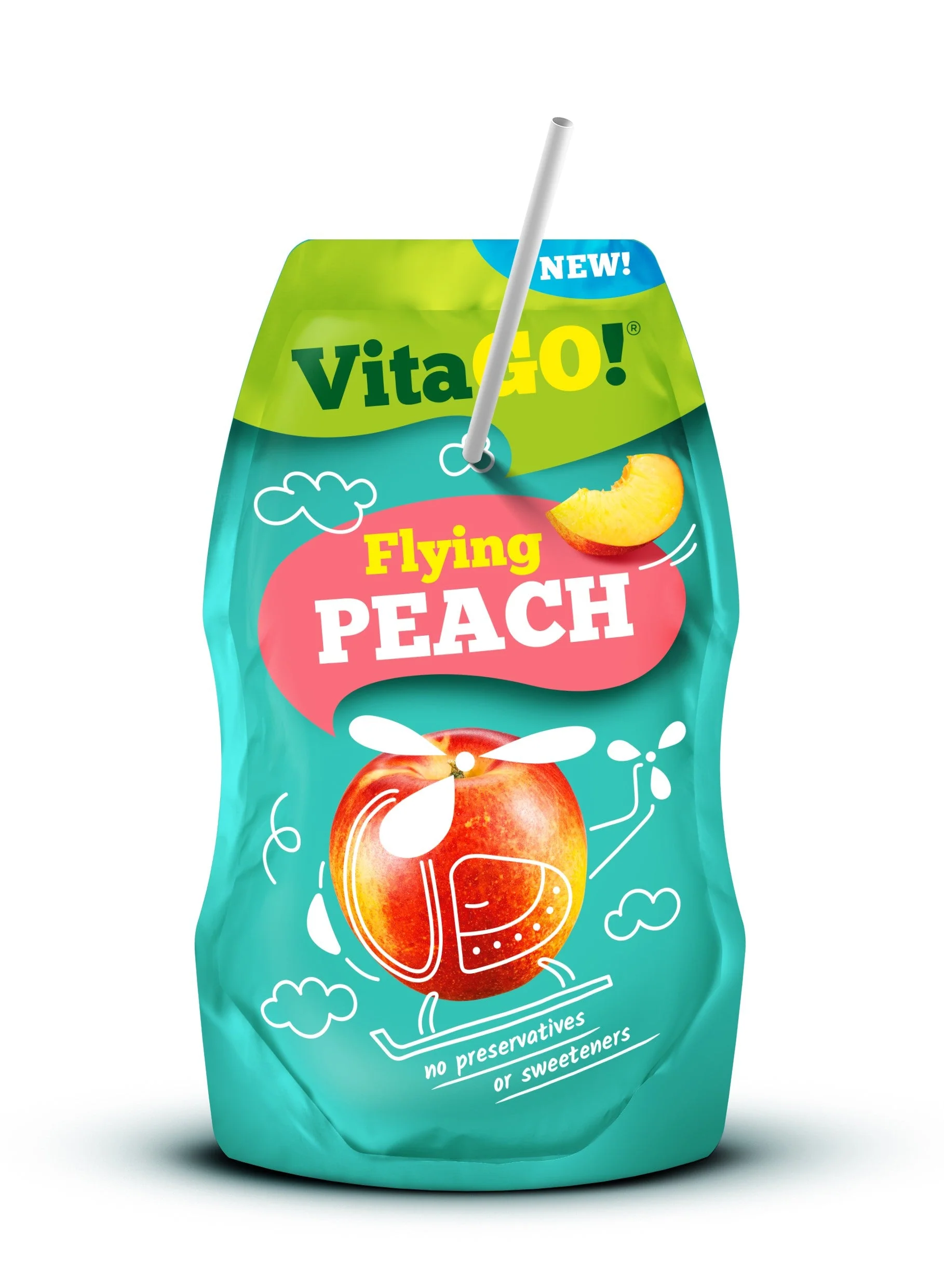 Vitago Peach 16 x 200ml